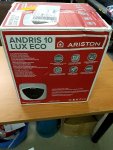 Elektrický ohřívač vody Ariston ANDRIS 10 LUX ECO