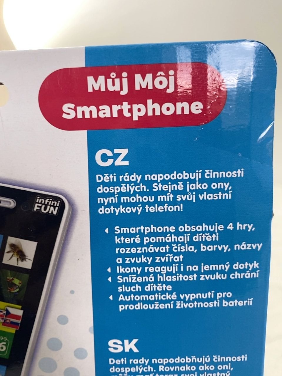 Dětsský smartphone InfiniFun 