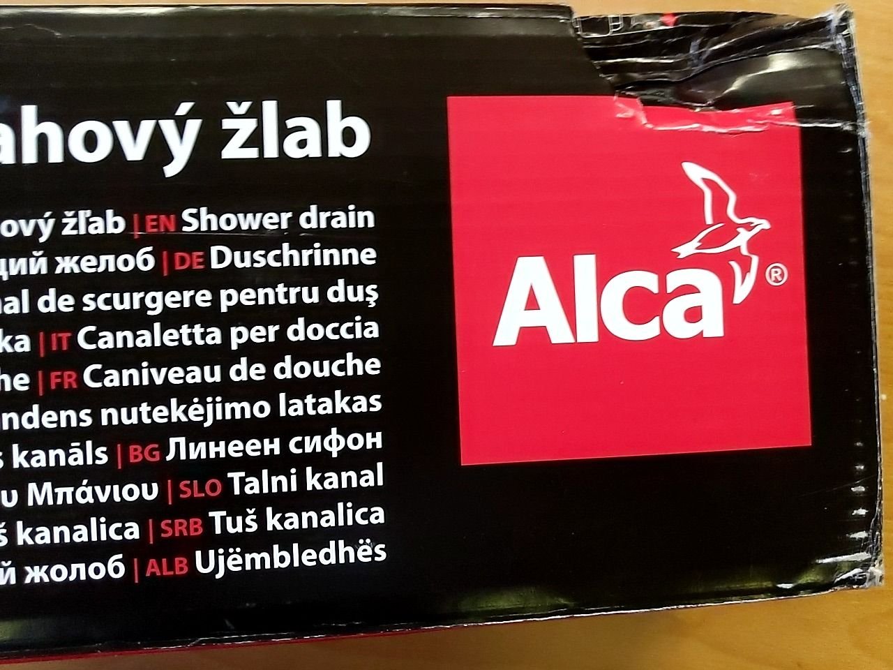 Podlahový žlab Alca APZ6 - 750