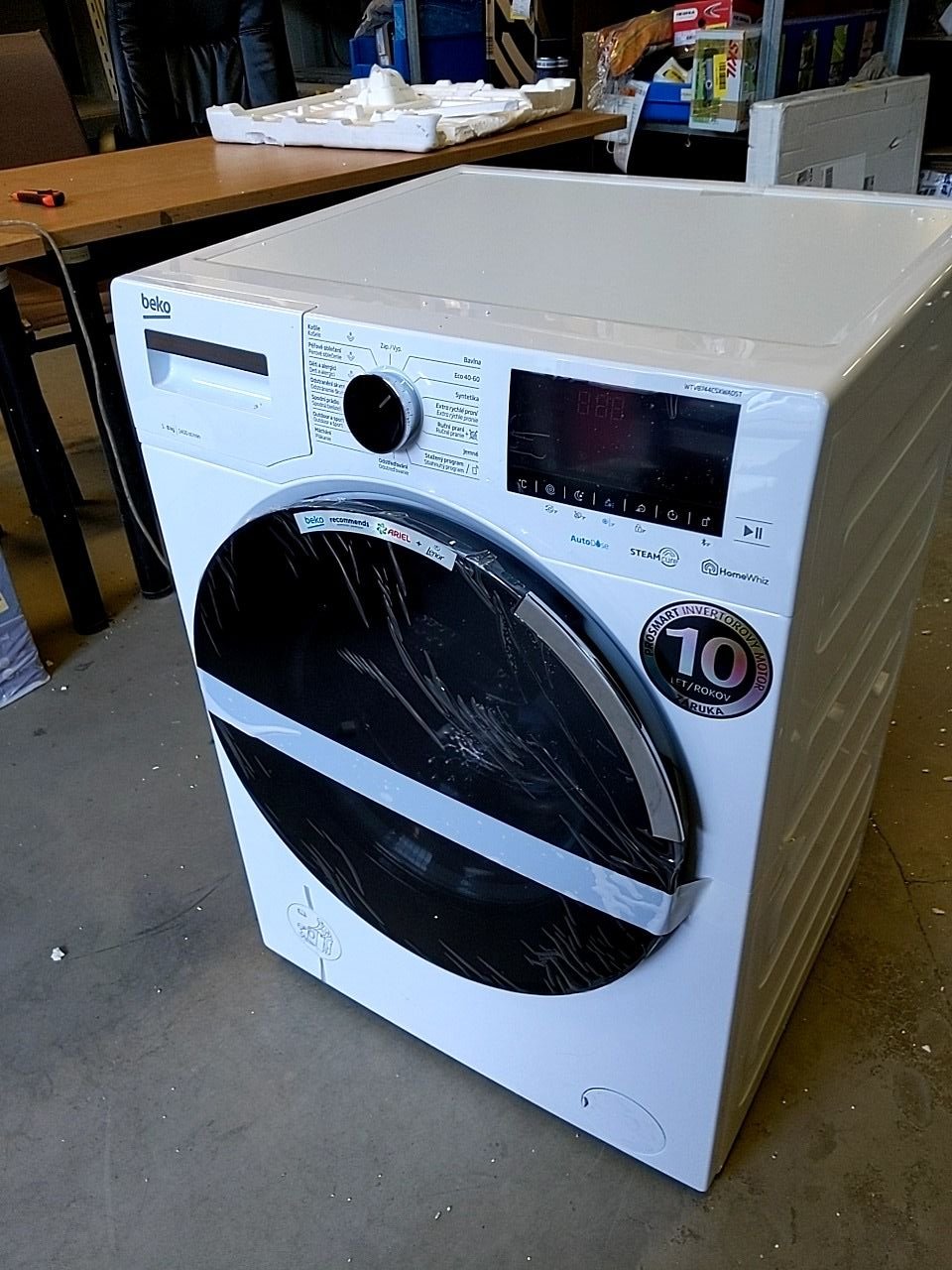 Pračka s předním plněním Beko WTV8744CSXWADST