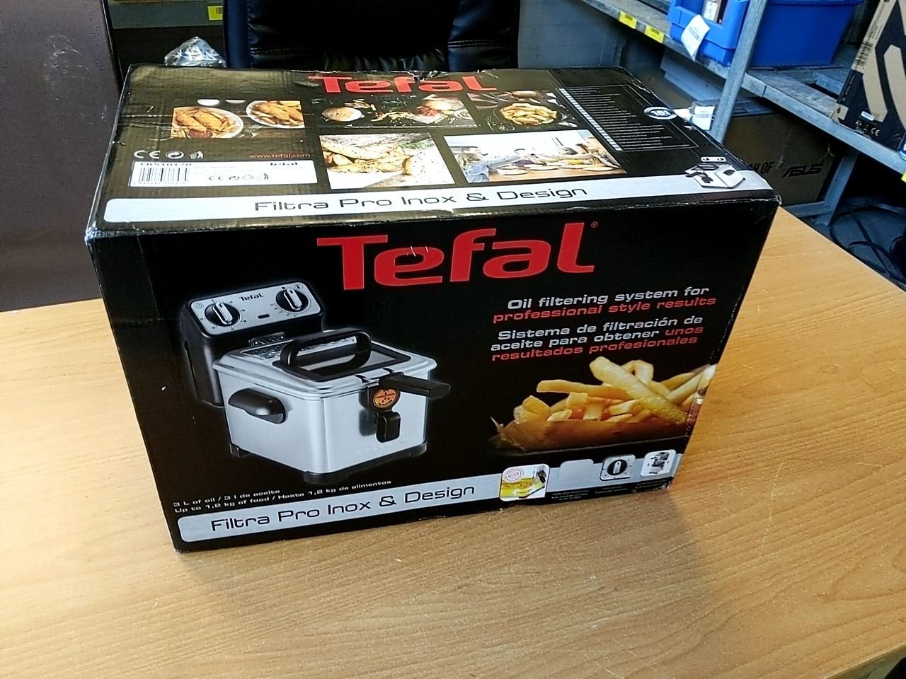 Fritéza o objemu až 3 litry Tefal Filtra Pro FR510170