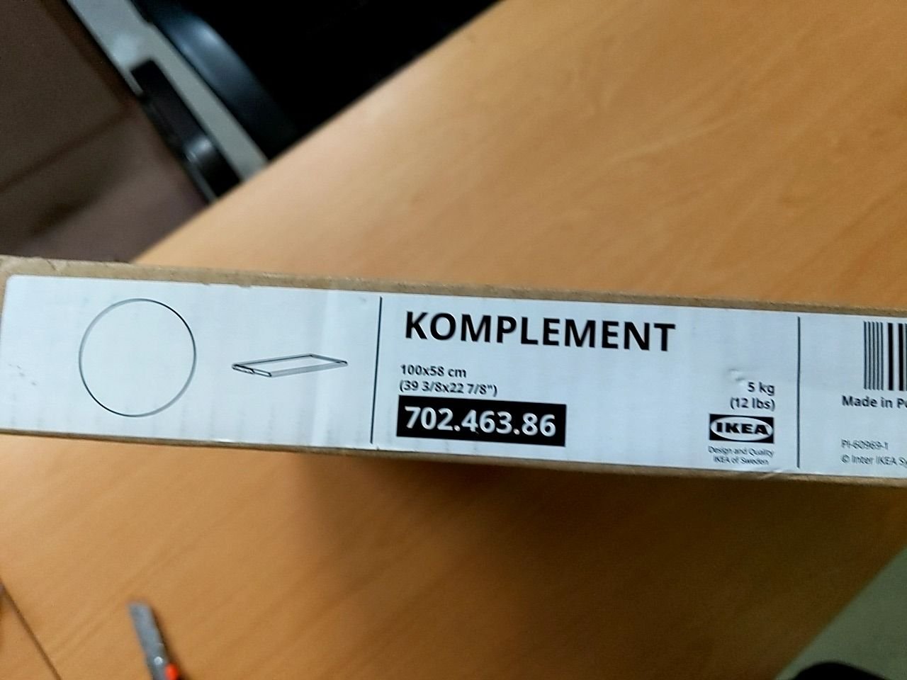 Výsuvný podnos Ikea KOMPLEMENT