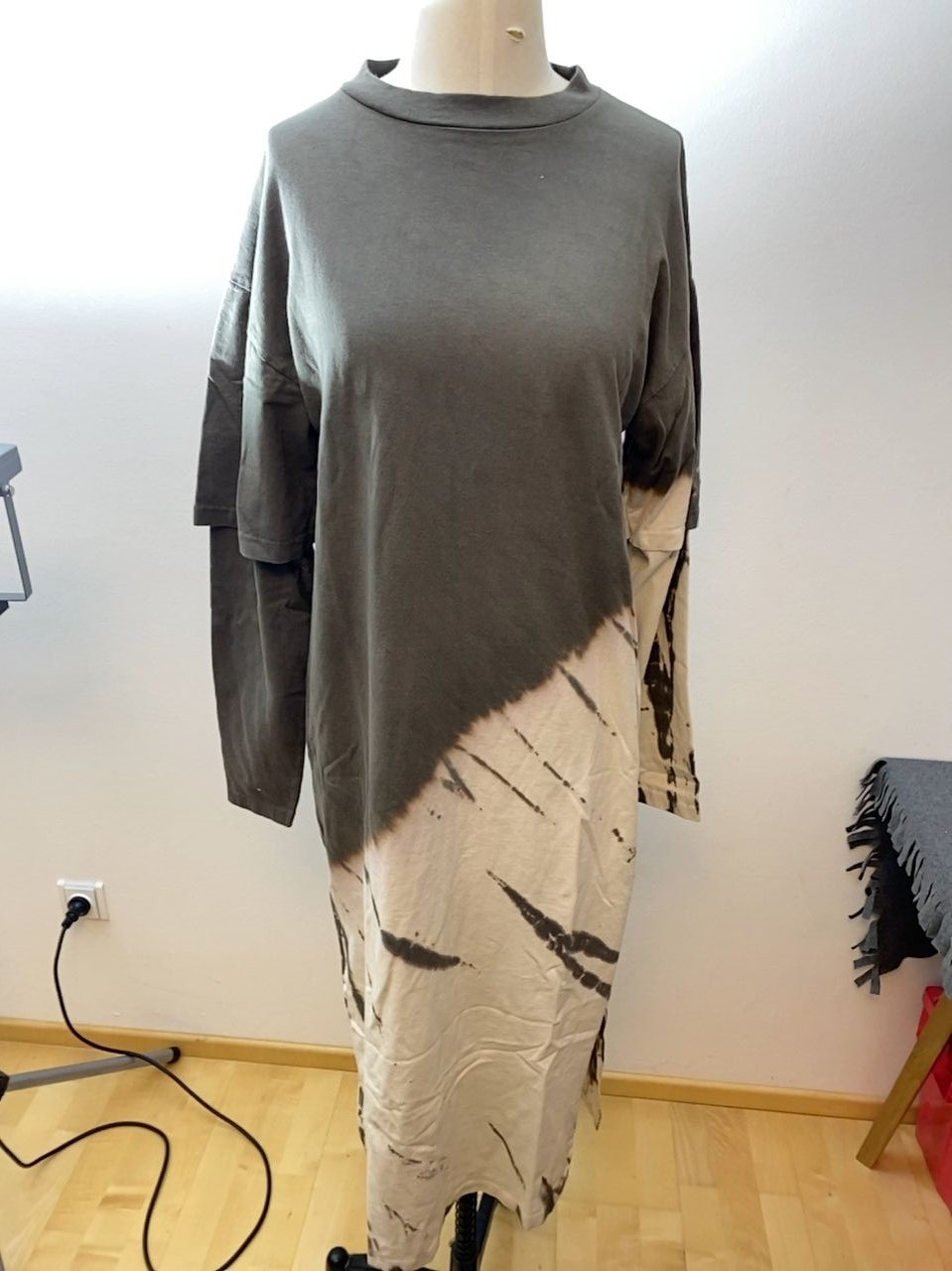 Dámské šaty s batikováním Topshop vel. 36