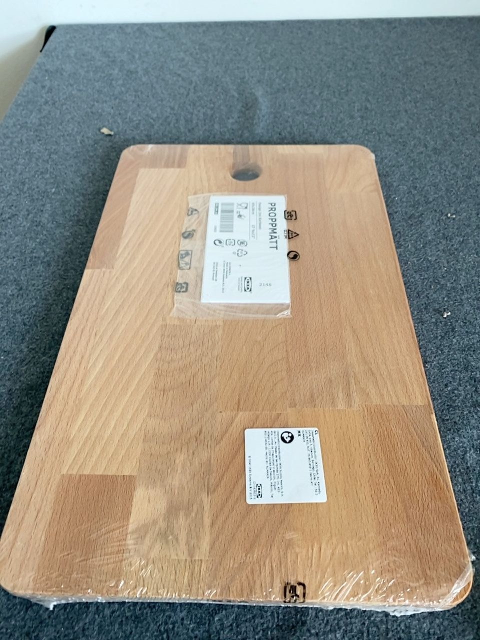 Dřevěné kuchyňské prkénko Ikea