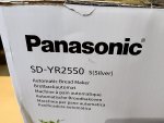 Domácí pekárna příkon s příkonem 550 W a hmotnosti náplně 650 g Panasonic SD- YR2550