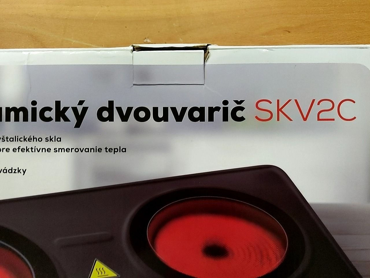 Sklokeramický vařič Vigan Mammoth SKV2C