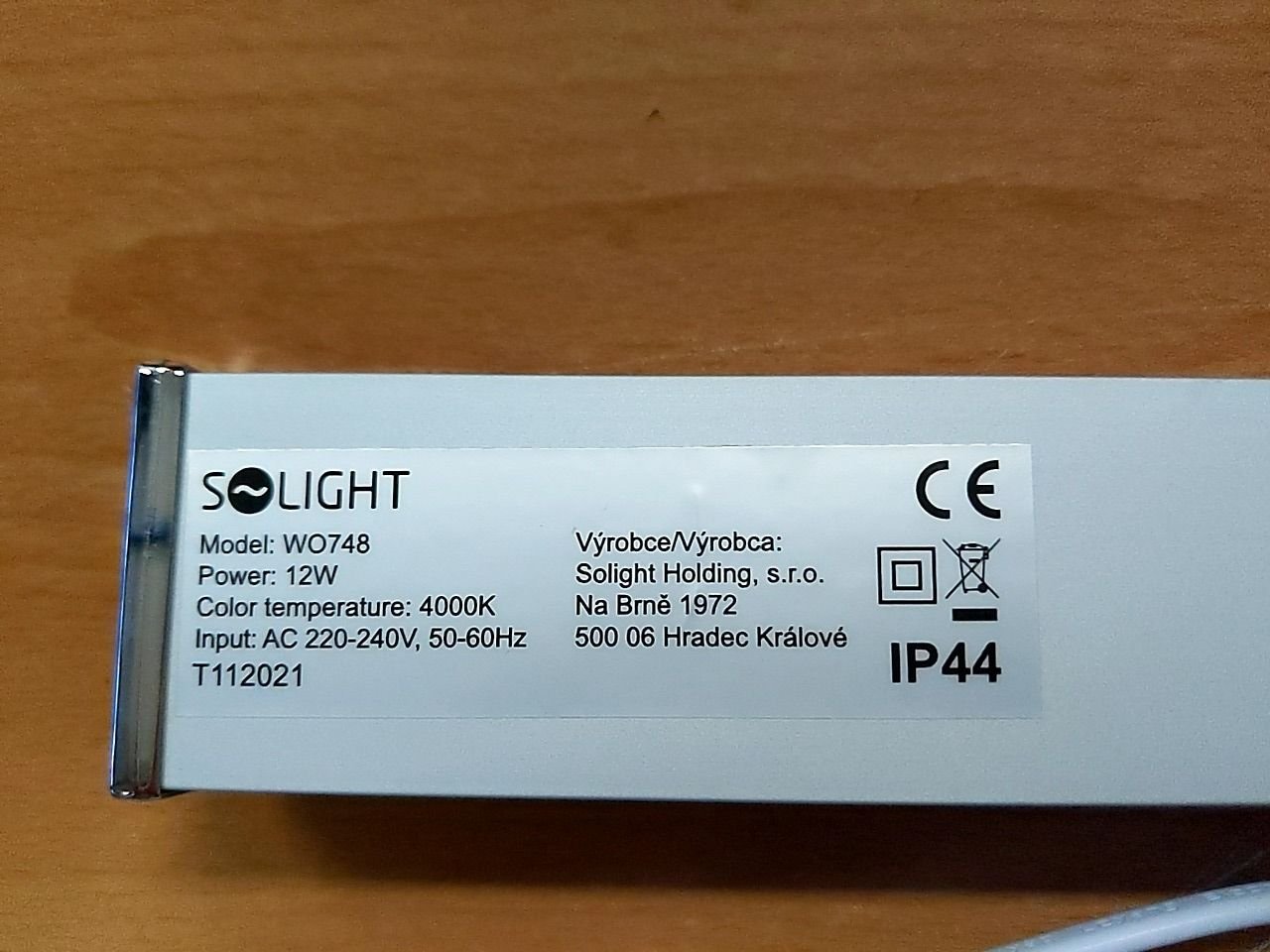 LED koupelnové osvětlení Solight 