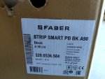 Odsavač par komínový FABER Strip Smart BK A90