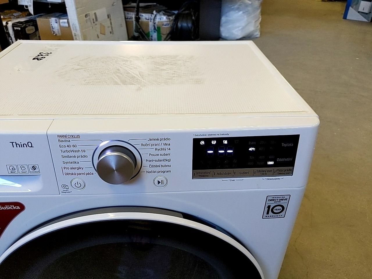 Pračka se sušičkou LG F2DV5S8S0