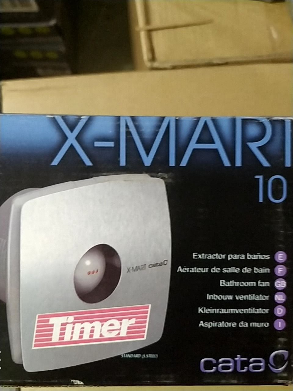 Koupelnový ventilátor X-Mart 10 Timer