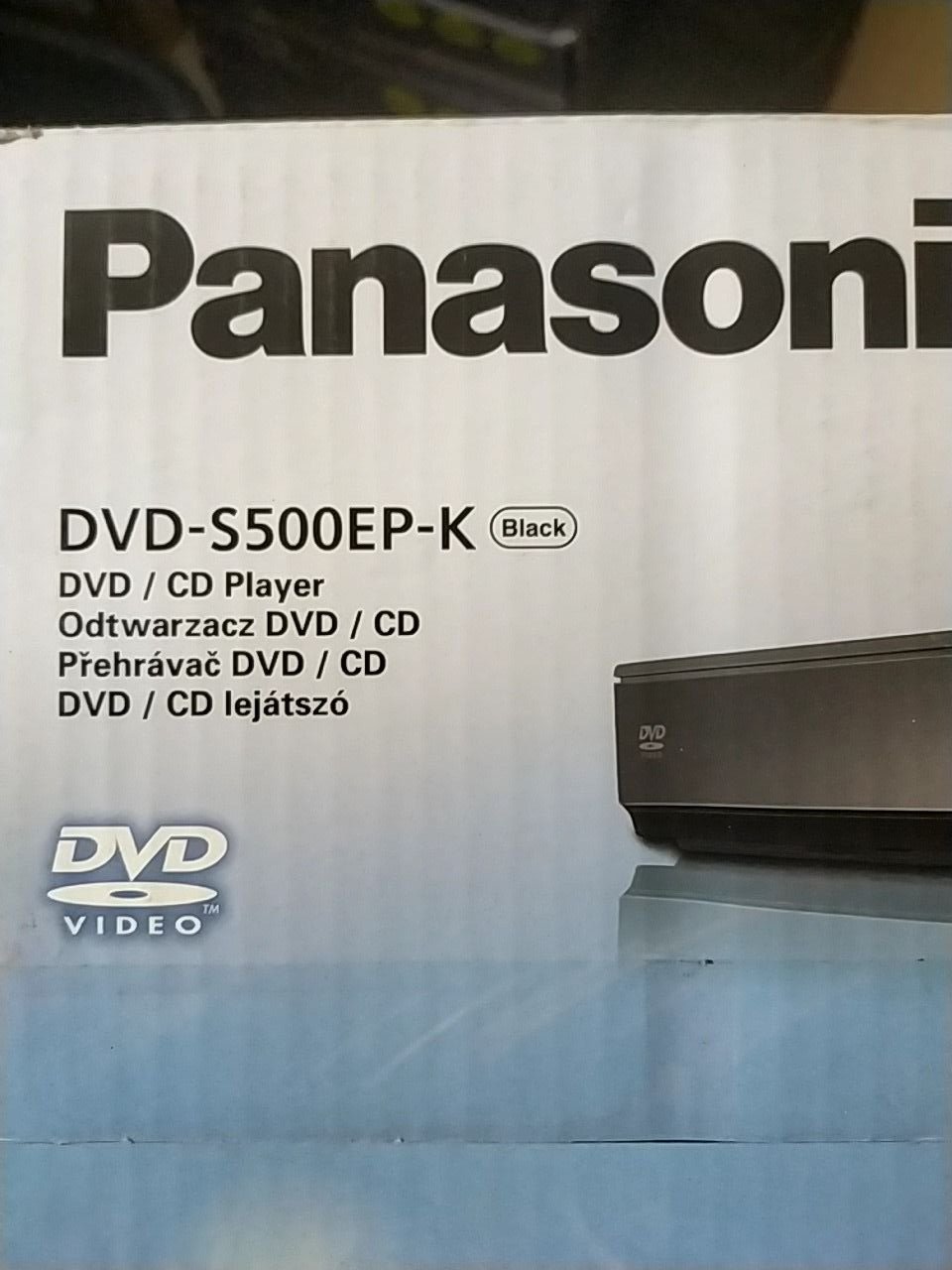 DVD přehrávač Panasonic S500EP- K