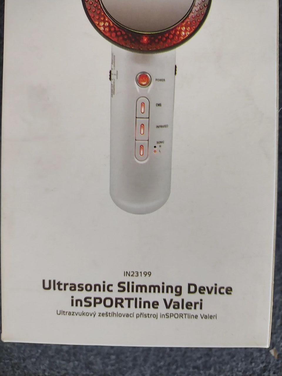 Ultrasonický masážní přístroj inSPORTline 