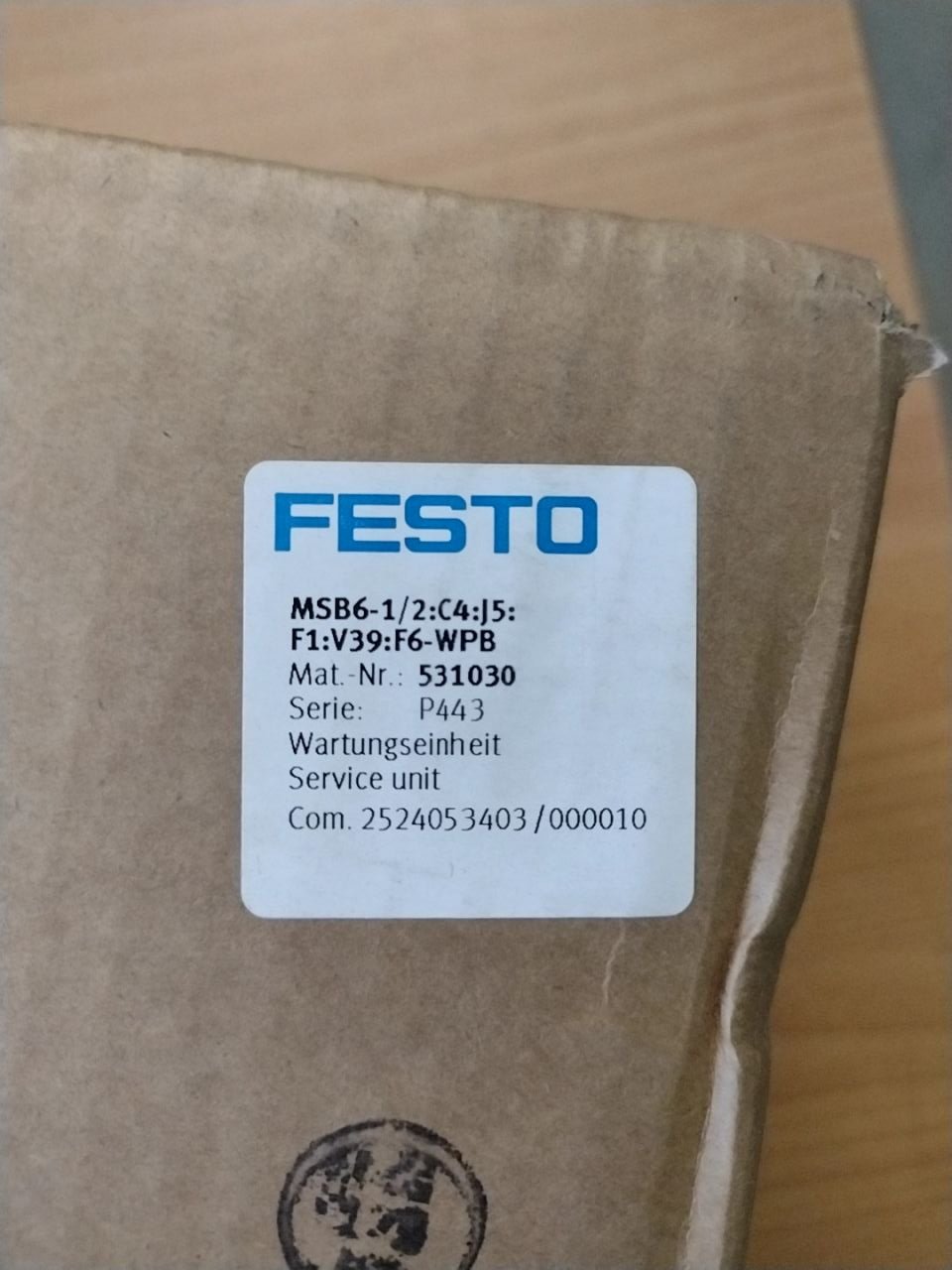 Regulátor s filtrem Festo MS6