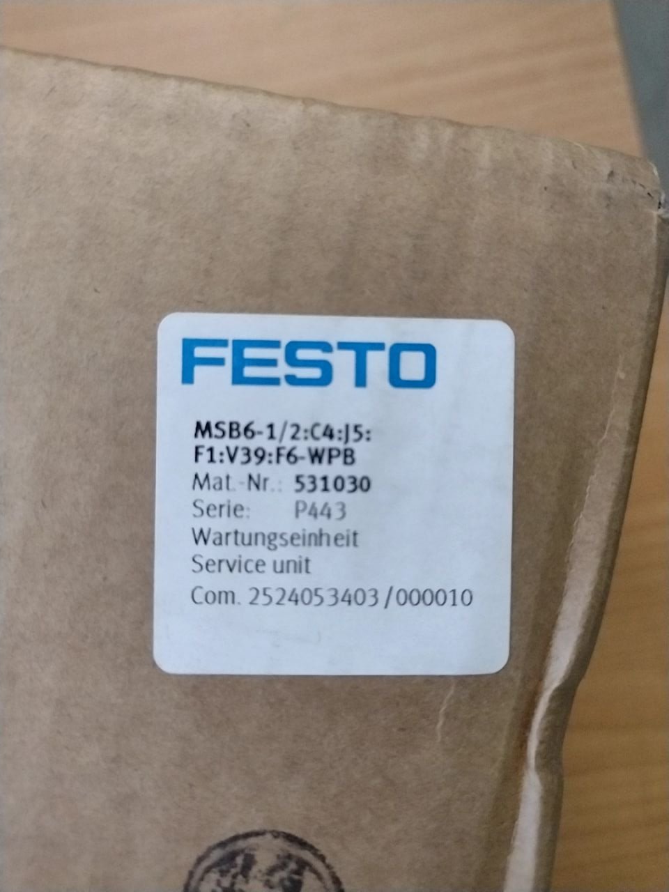 Regulátor s filtrem Festo MS6