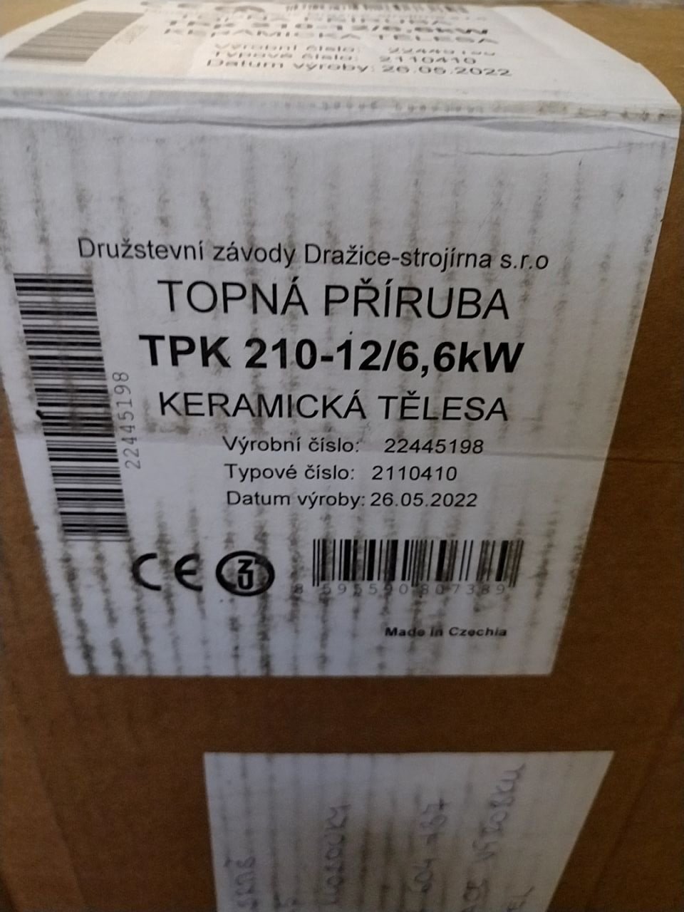 Topná příruba Dražice TPK 210