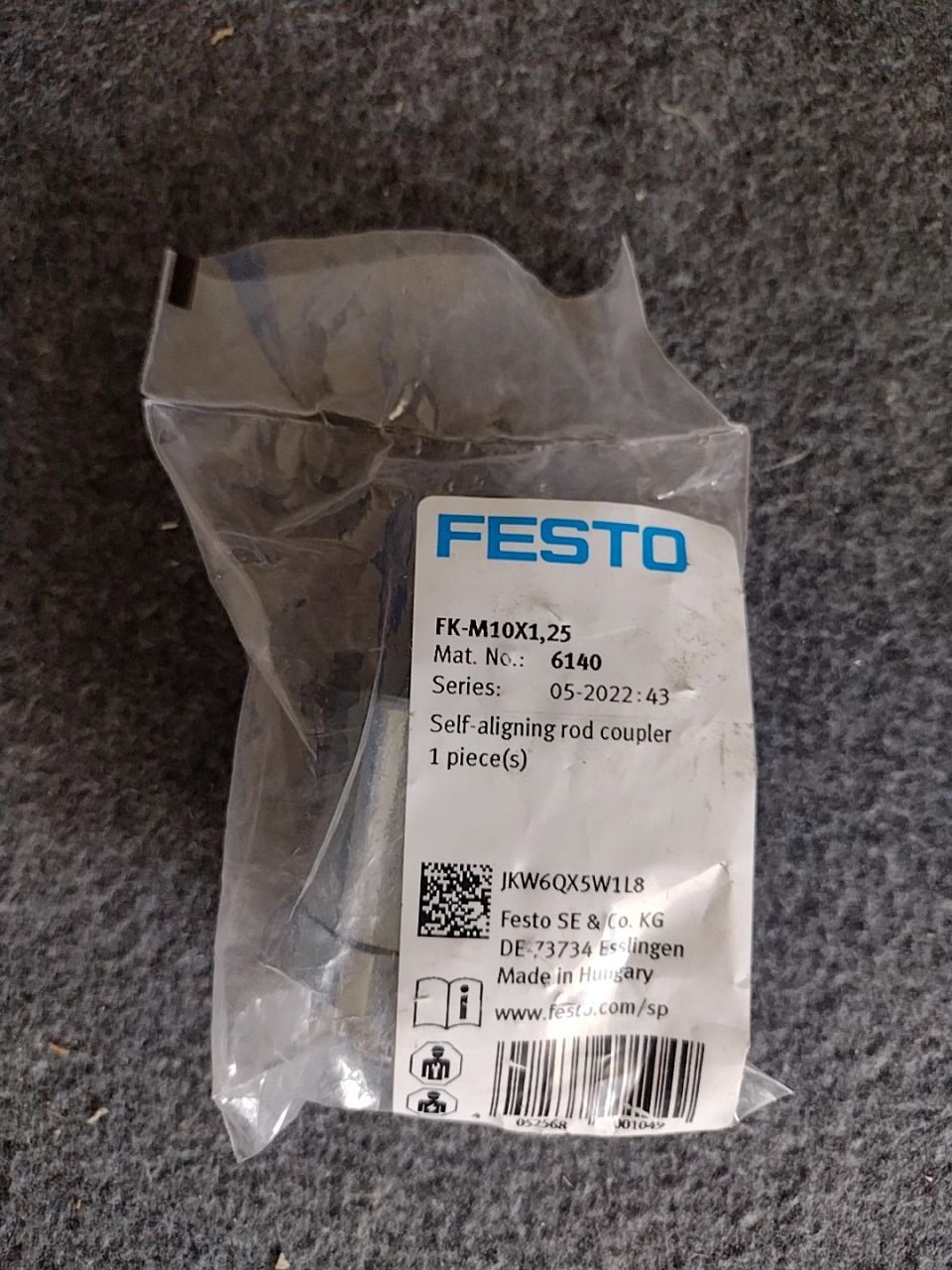 Tyčová spojka Festo FK-M10X1,25