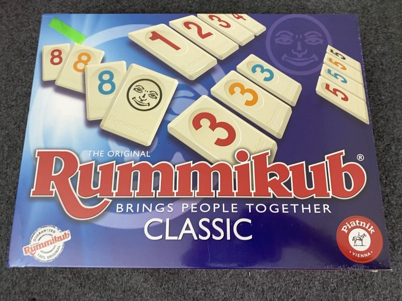 Rummikub - společenská hra Logická hra pro 2–4 hráče, vhodné od 7 let Piatnik