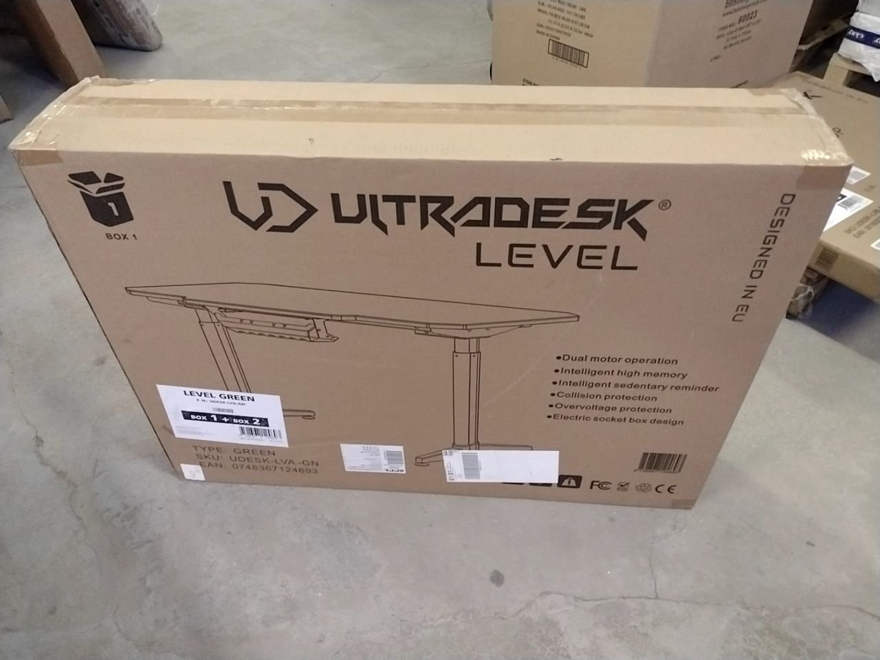 Část herního stolu Ultradesk Level