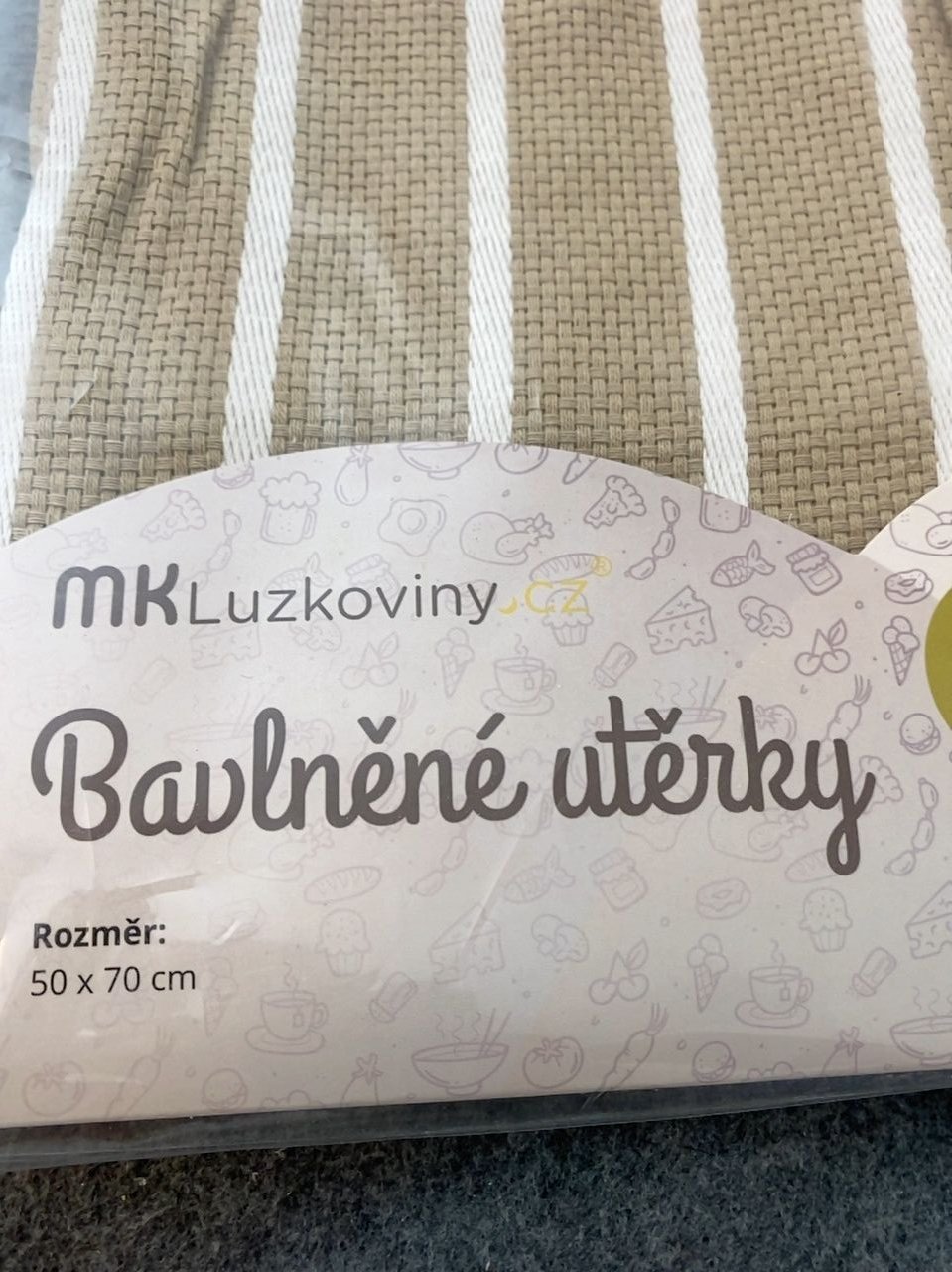 Bavlněné utěrky 50 x 70 cm MK lůžkoviny 