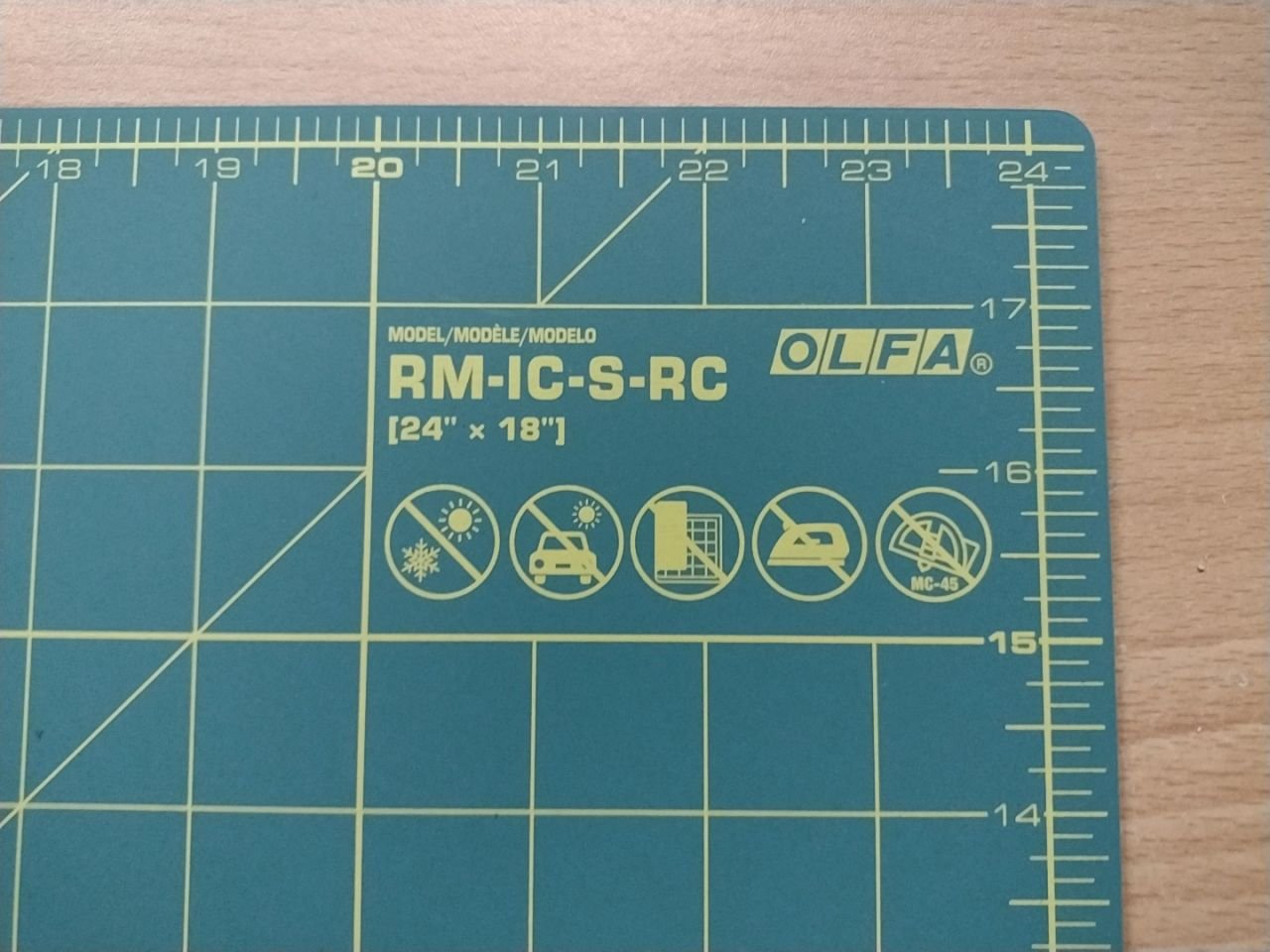 Řezací podložka OLFA RM-IC-S -60x45 cm