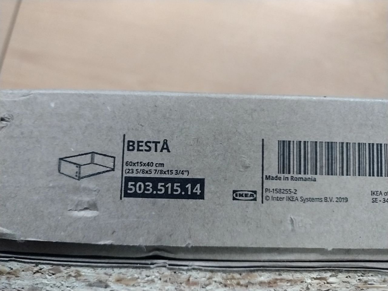 Rám zásuvky - 4 ks Ikea BESTÅ