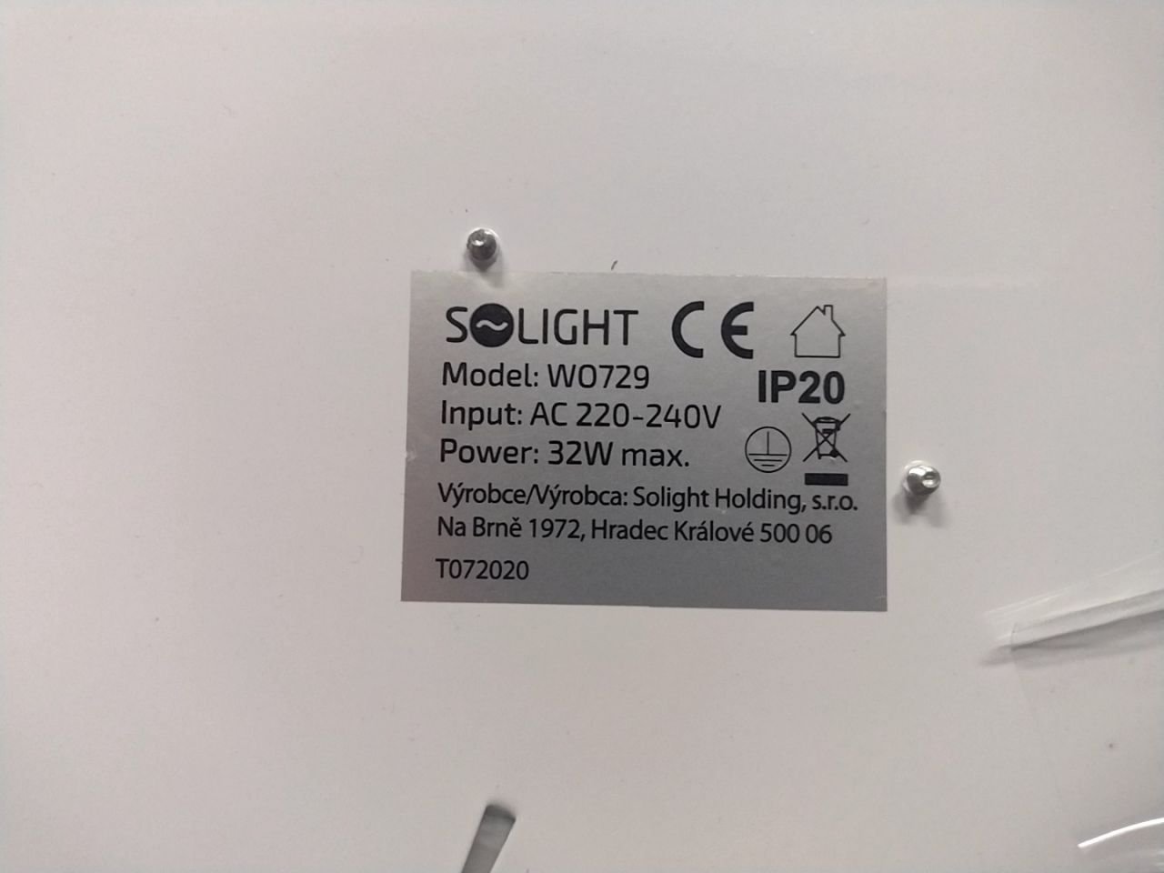 LED osvětlení Solight W0729