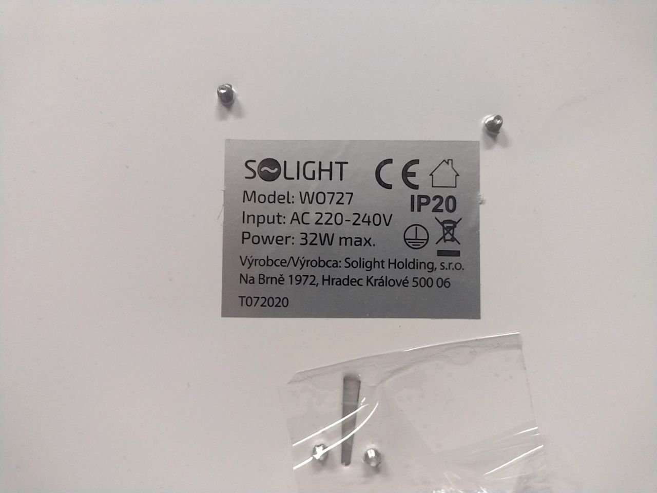 LED osvětlení Solight W0727