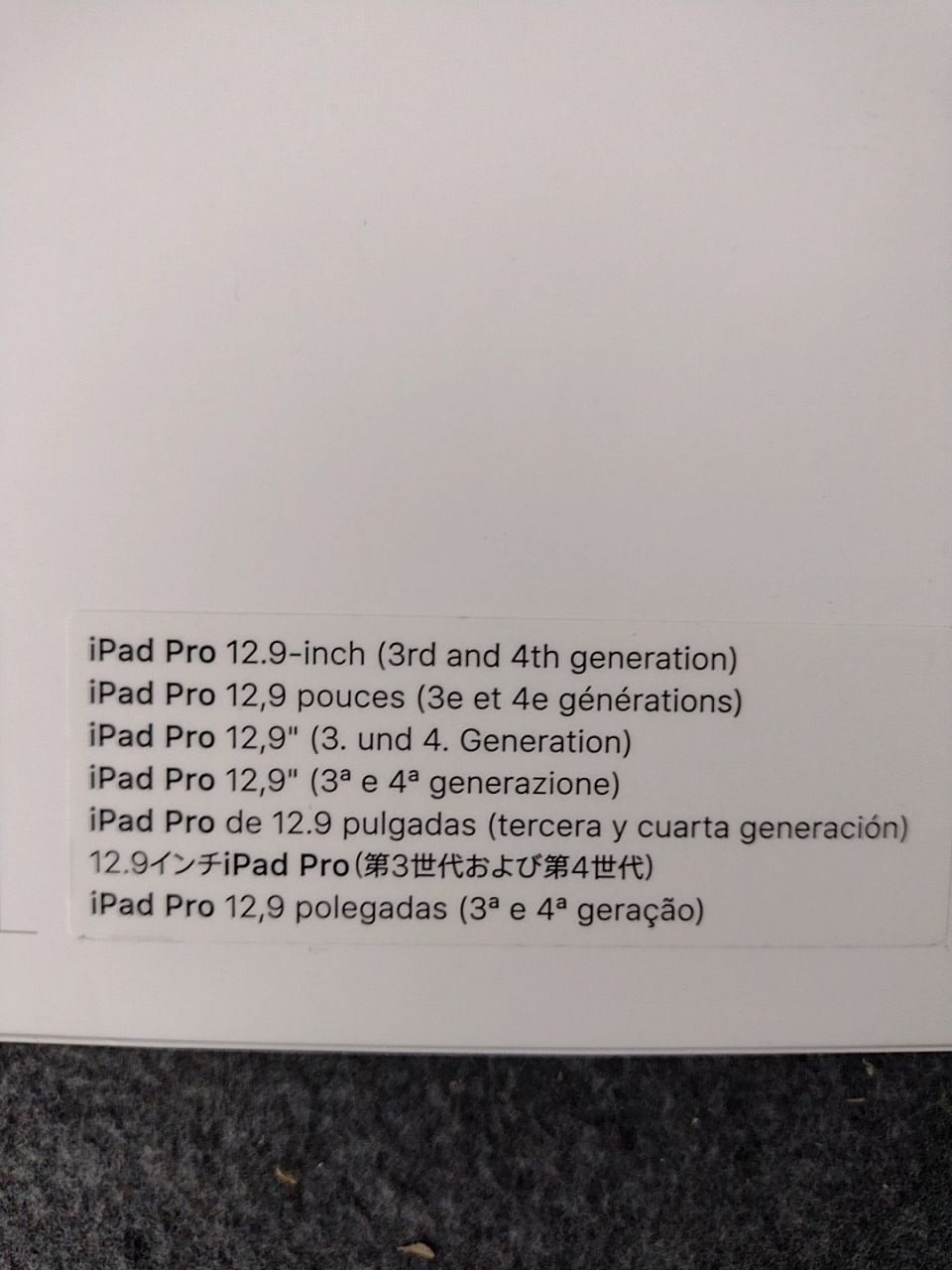 obal pro iPad Pro 12,9"  
