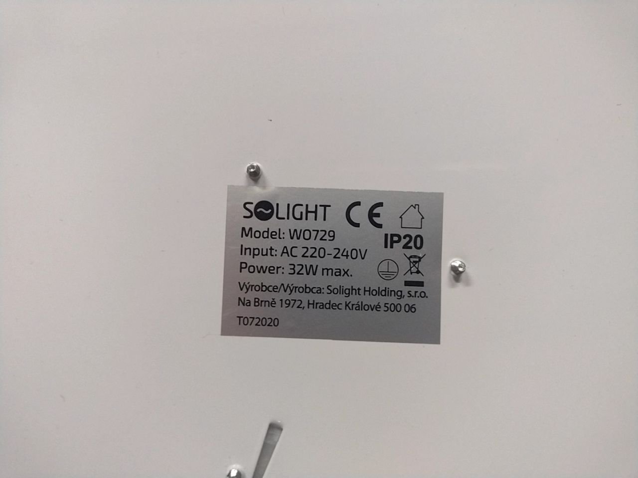 LED osvětlení Solight W0729