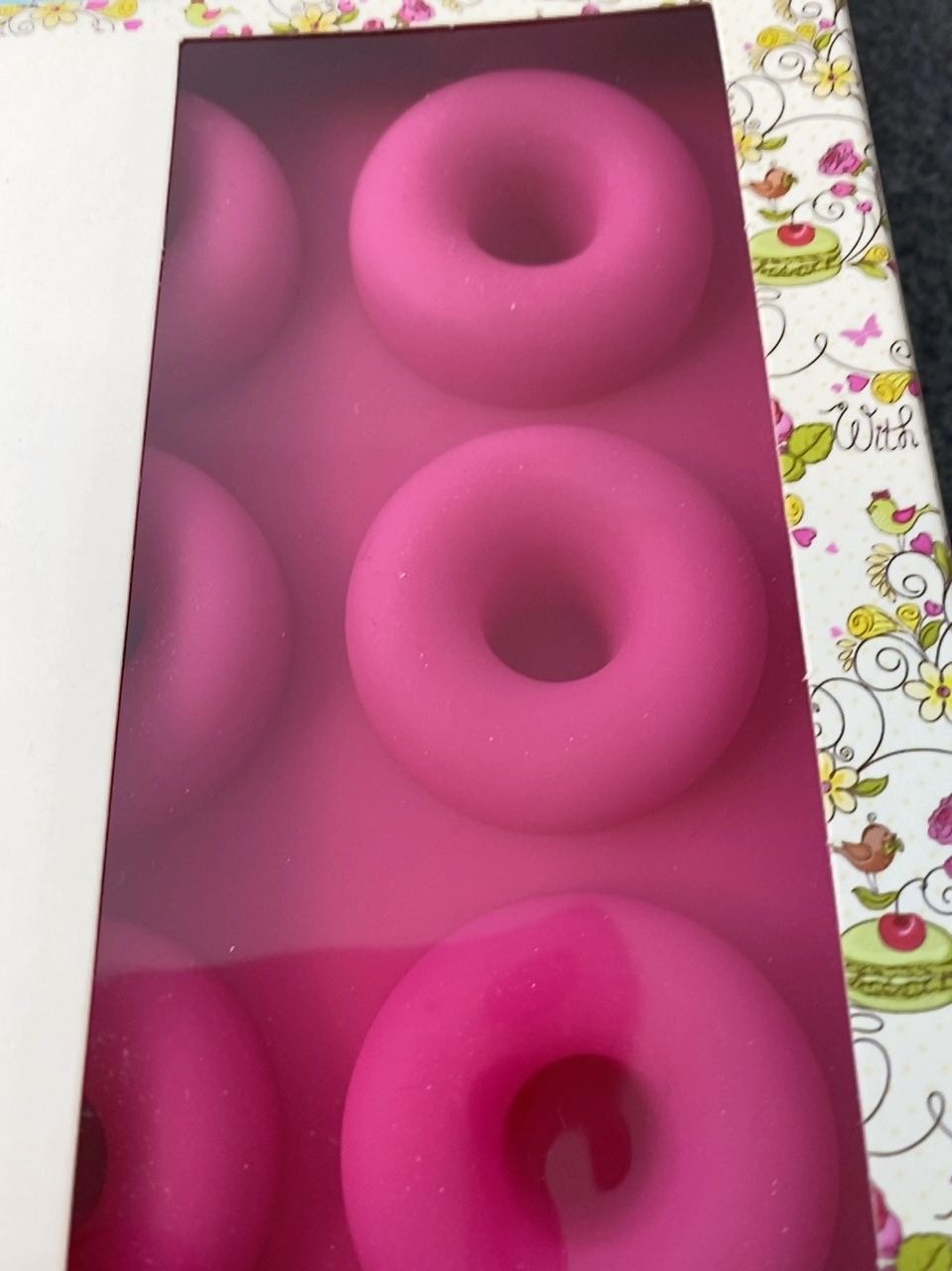 Silikonová pečící forma na 15 mini donutů Alvarak 