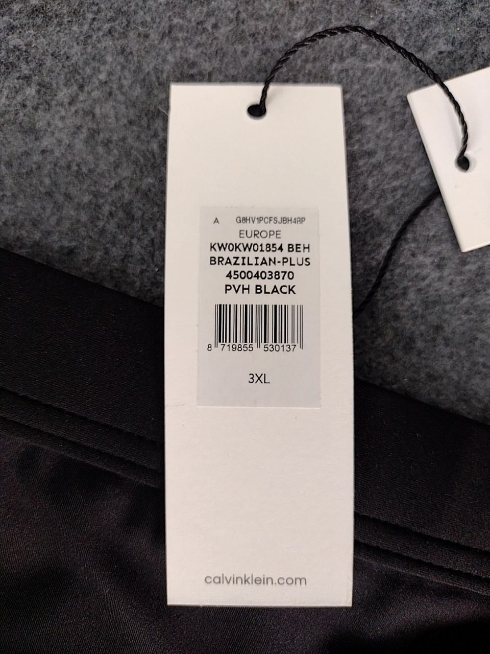 Dámské spodní prádlo - kalhotky Calvin Klein Velikost 3XL