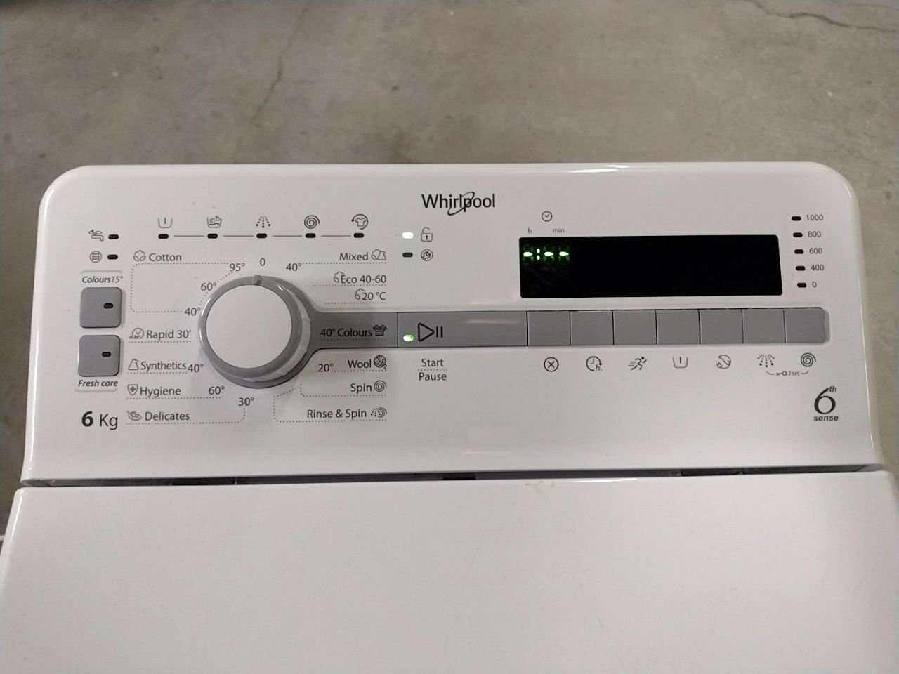 Pračka s horním plněním Whirlpool TDLR 6230SS EU/N