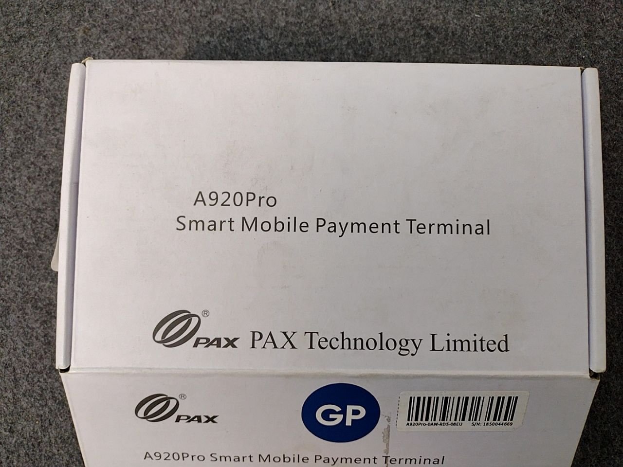Mobilní platební terminál PAX A920 Pro