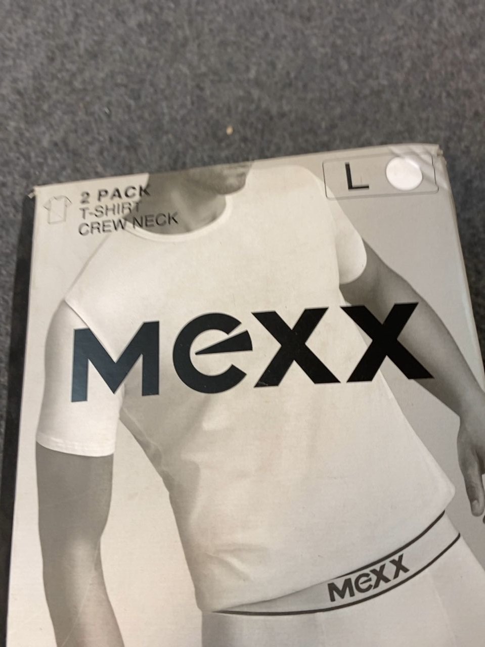 Sada bavlněných pánských triček Mexx velikost L - 2 kusy