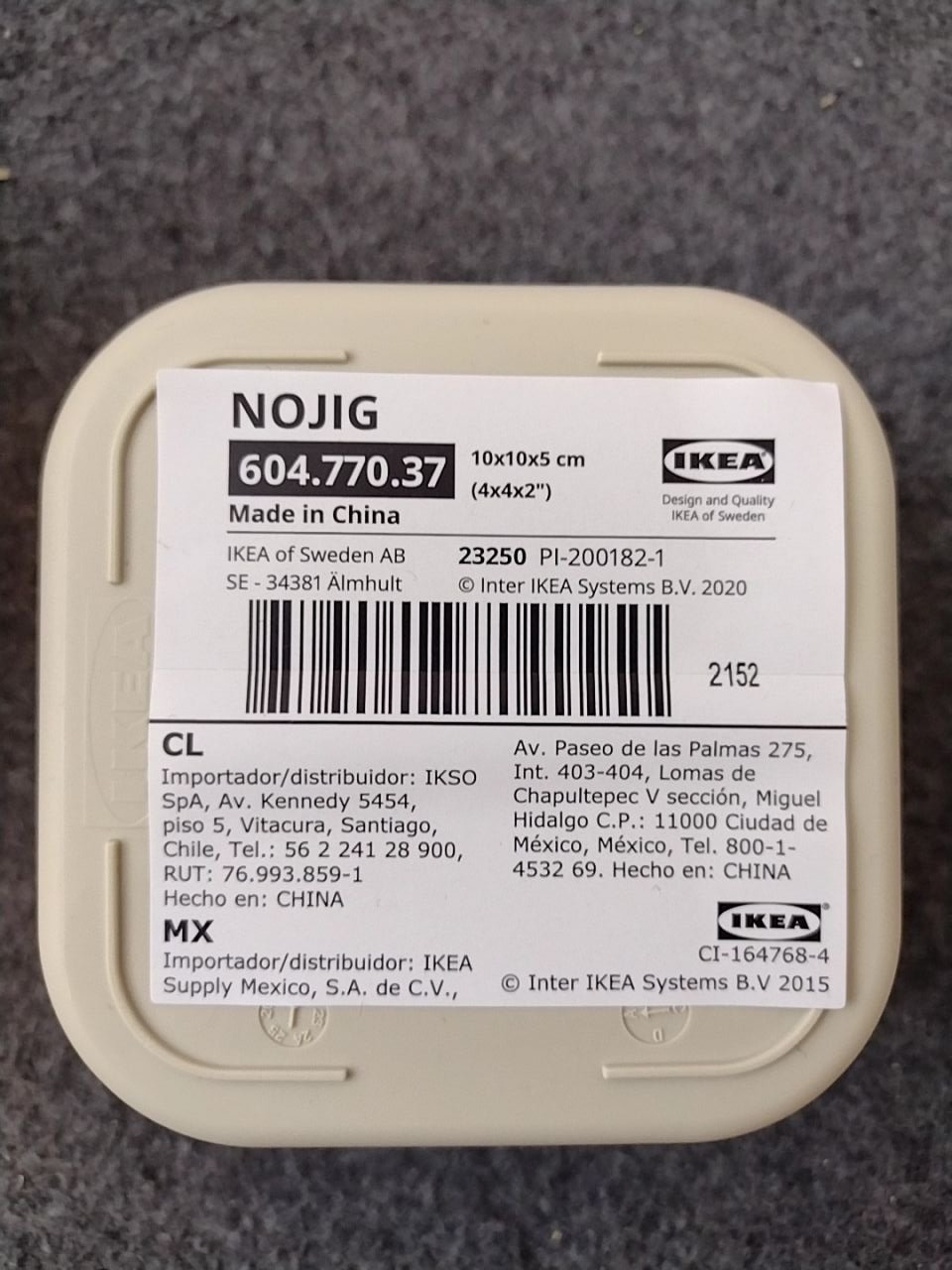 Organizér - 6 ks Ikea NOJIG