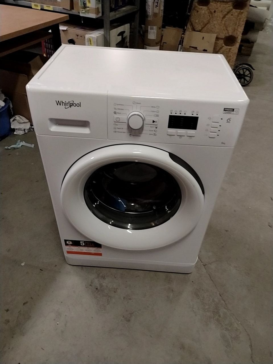 Pračka přední plnění Whirlpool FWSL 61051 W EE N