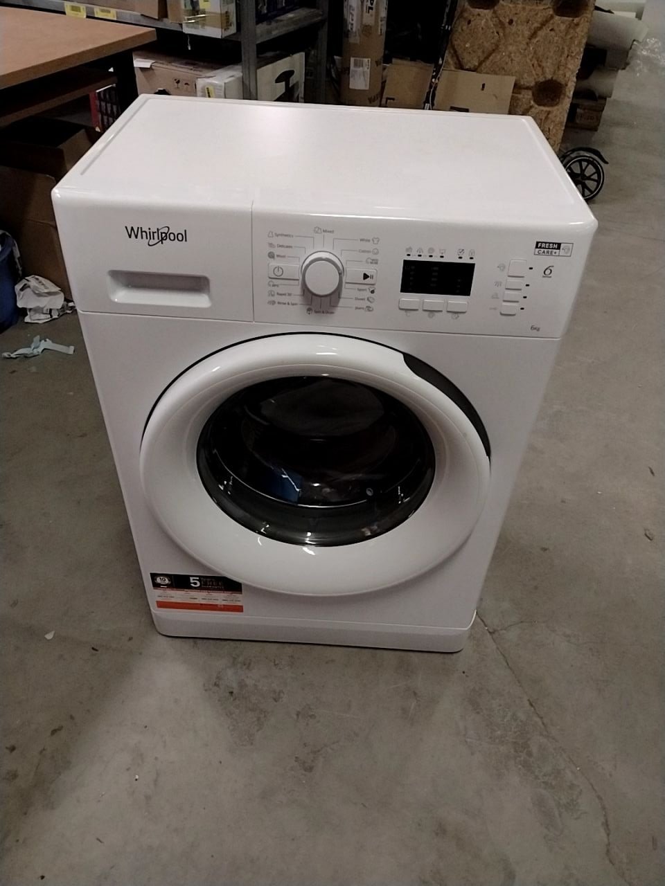 Pračka přední plnění Whirlpool FWSL 61051 W EE N