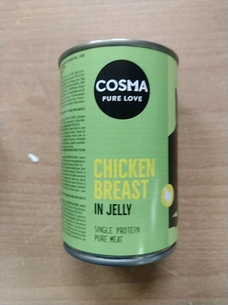 Konzervy pro kočky - 6 ks Cosma Chicken breast in Jelly