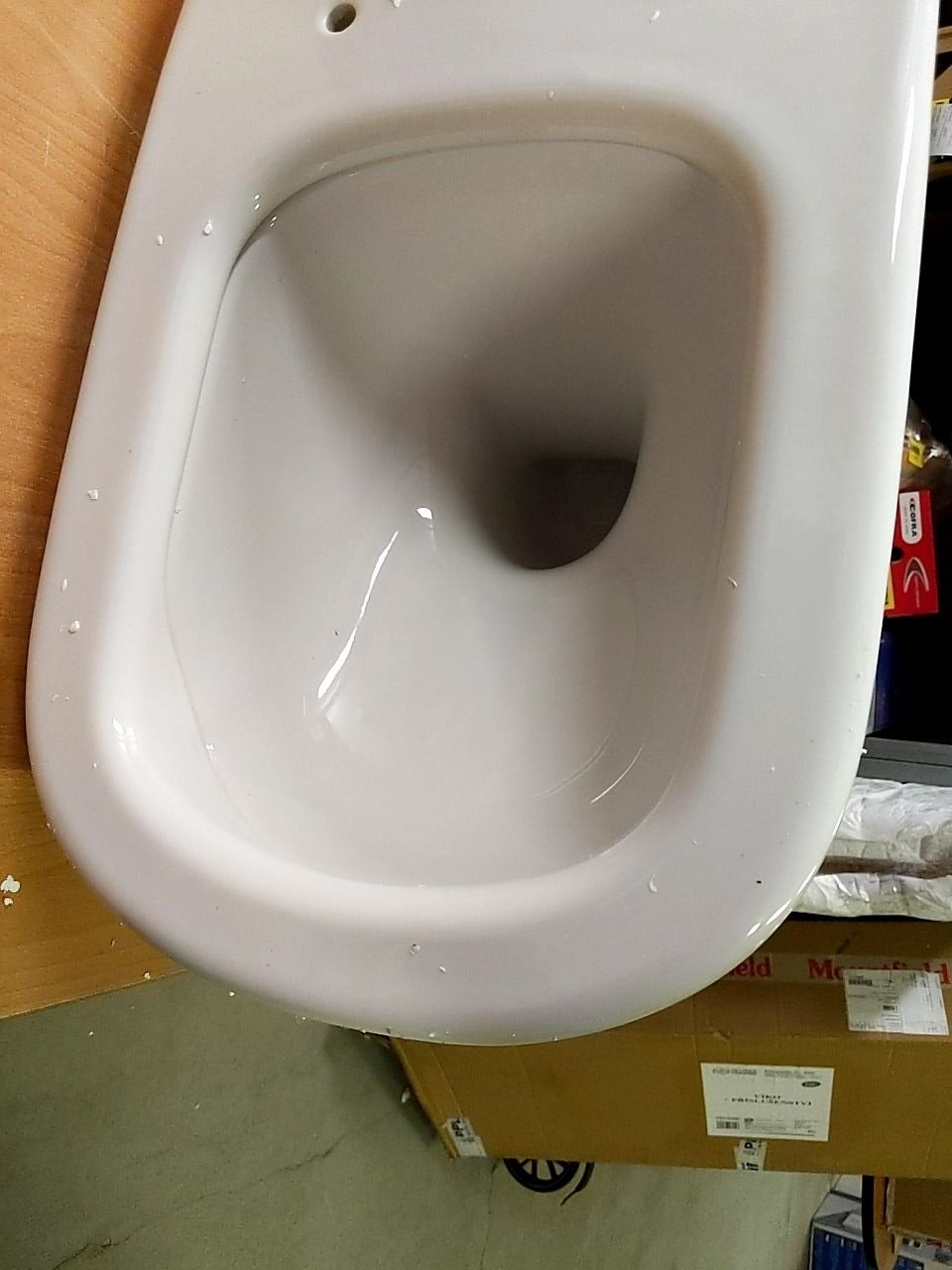 Keramická záchodová mísa + prkénko Ideal Standard
