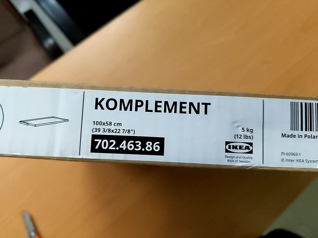 Výsuvný podnos Ikea KOMPLEMENT