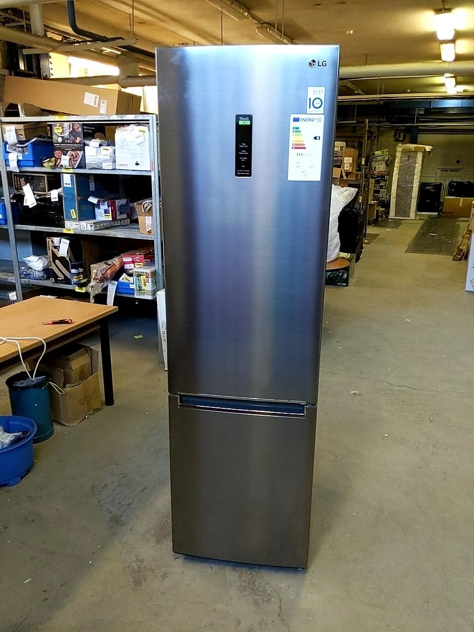 Chladnička s mrazničkou LG GBB72PZDFN