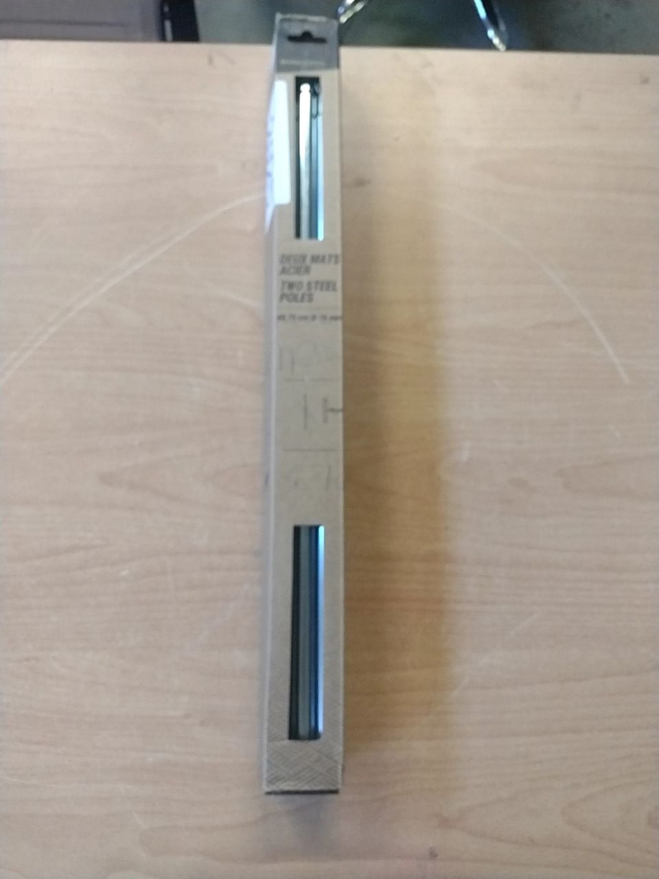 Ocelové tyče ke stanu Decathlon výška 48,75 cm, průměr 16 mm