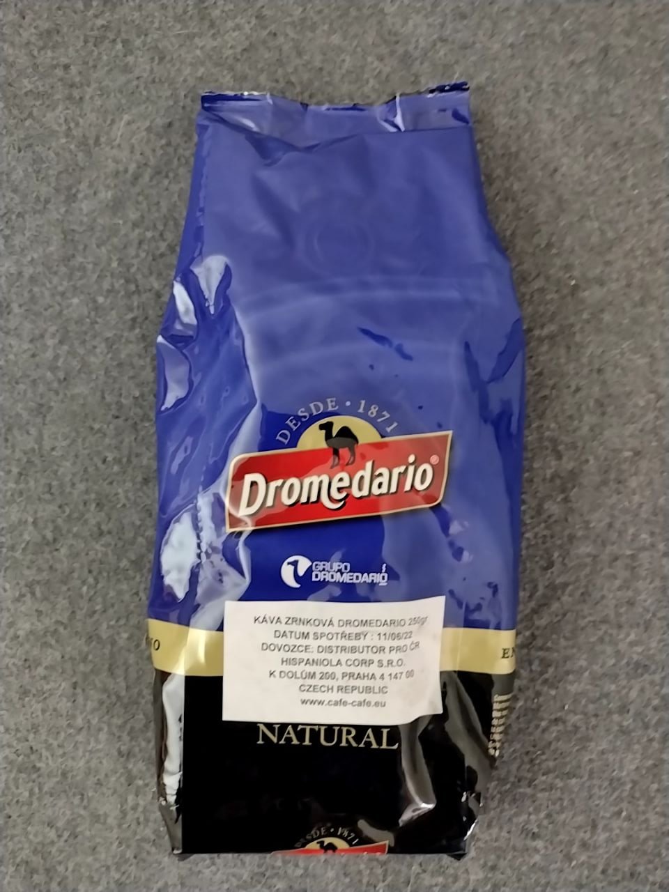 Zrnková káva Dromedario