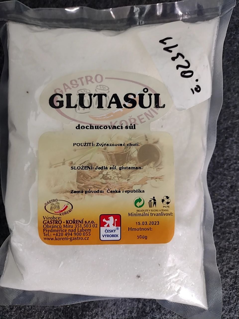 Glutasůl Gastro-koření