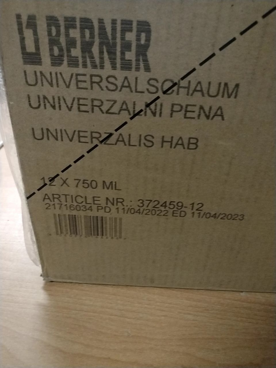 Univerzální pěna 12 ks BERNER