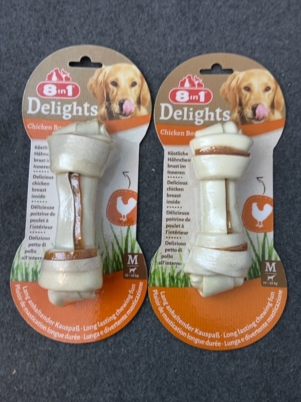 Žvýkací pamlsky pro psy Delights 2 ks