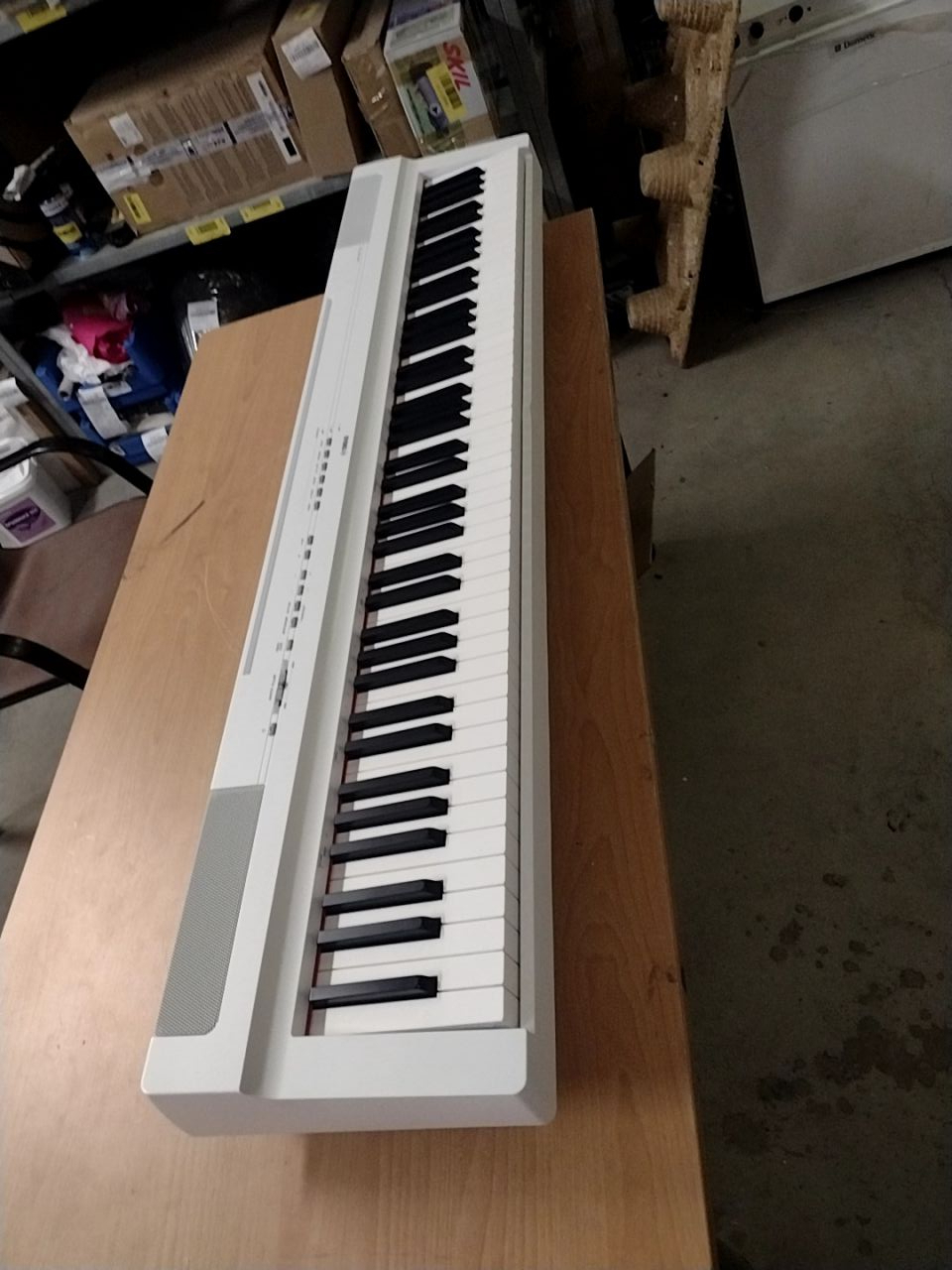 Digitální piana Yamaha P-125aWH