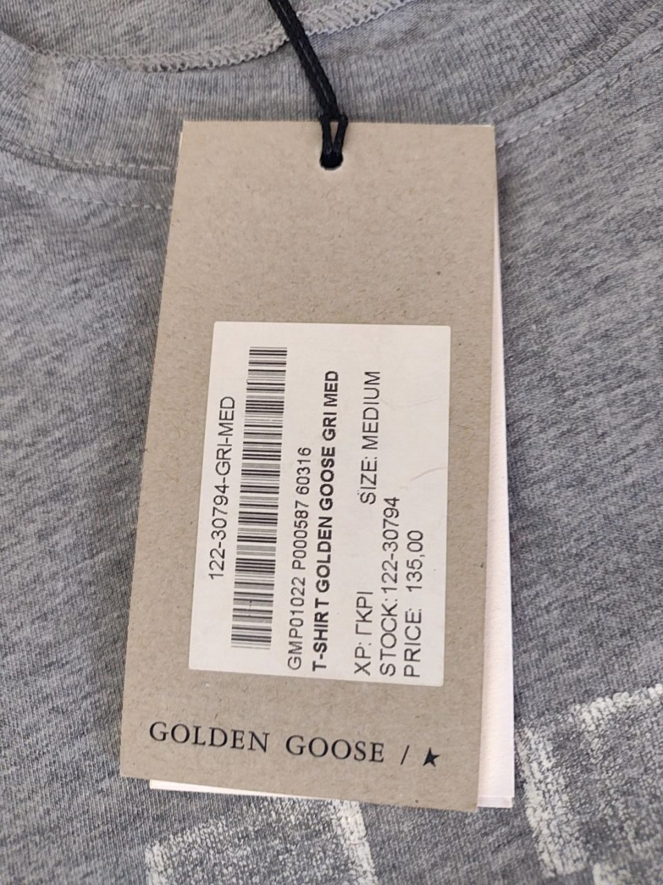 Unisex tričko s krátkým rukávem Golden goose Velikost M