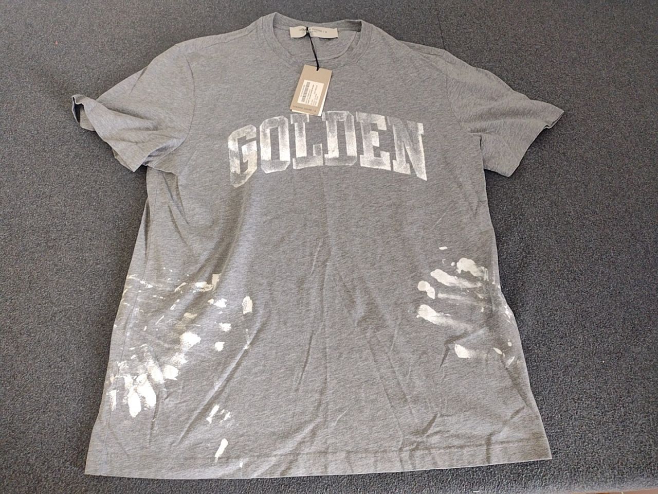 Unisex tričko s krátkým rukávem Golden goose Velikost M