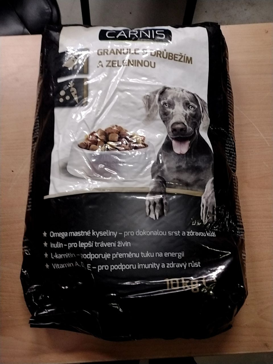 Krmivo pro psy 10 kg Carnis granule s drůbežím a zeleninou